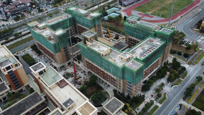 澳門大學─書院W11&W12加建層建造工程